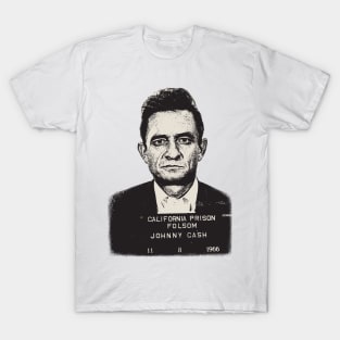 Johnny Cash Mugshot T-Shirt